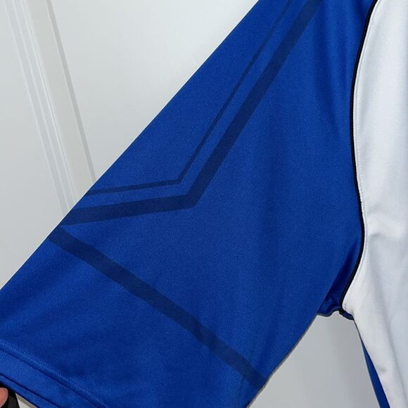 Long Nike Duke Blue Devils Team Issue Sewn 1/4 zipper 2010 warmup shooter jersey - Picture 5 of 13